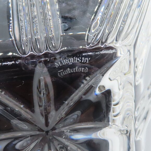 Waterford Marquis Odyssey Square Cut Crystal Glass Candy Bowl Nut Dish Dining - Picture 8 of 9